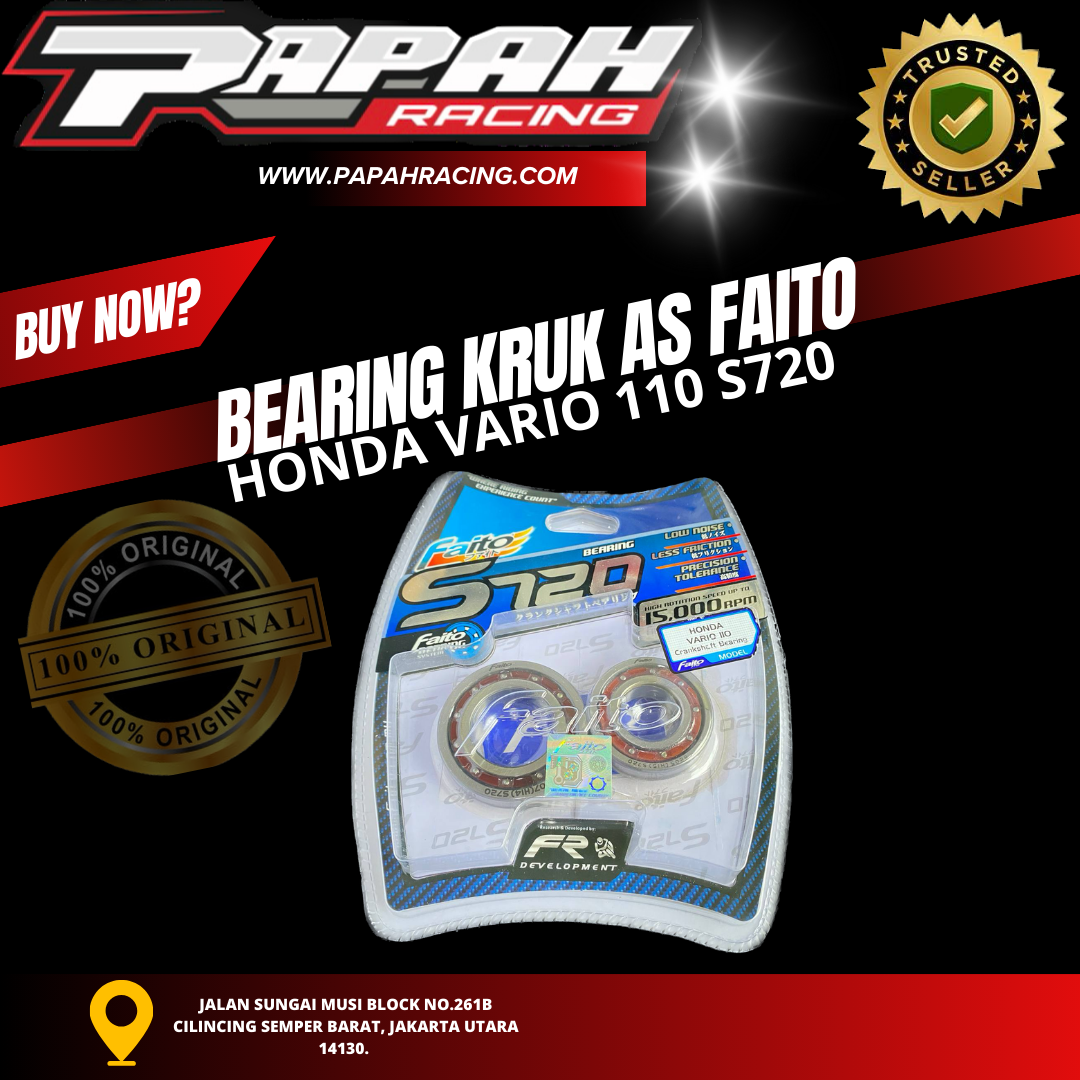 BEARING KRUK AS HONDA VARIO 110 S720